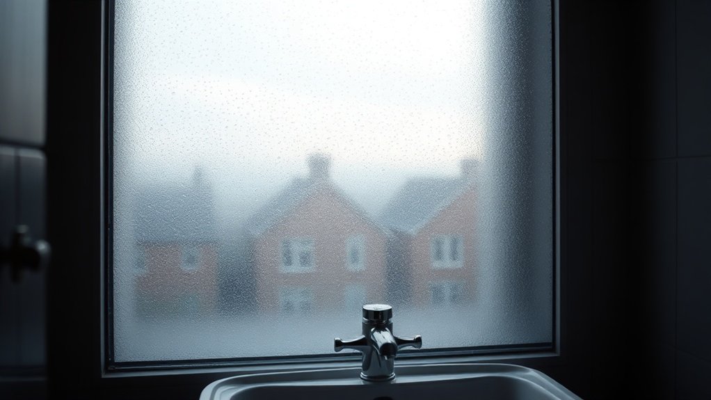 Bathroom Frosted Glass Elephant & Castle