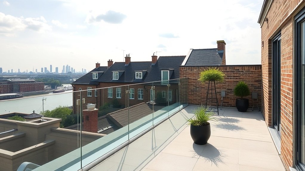 Frameless Glass Balustrades Elephant & Castle