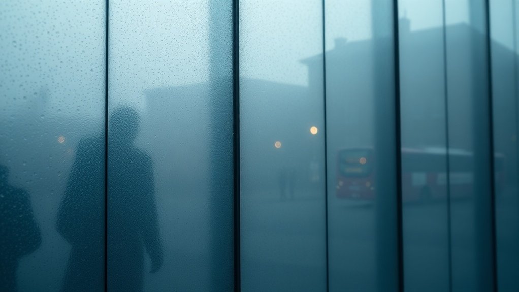 Frosted Obscure Glass Elephant & Castle