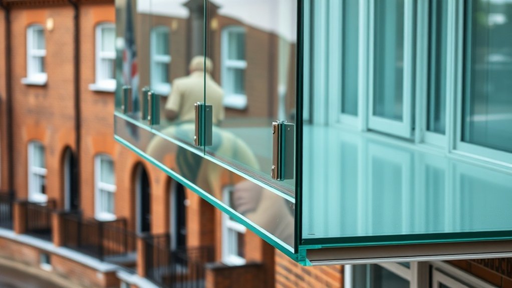 Glass Balcony Installation Elephant & Castle