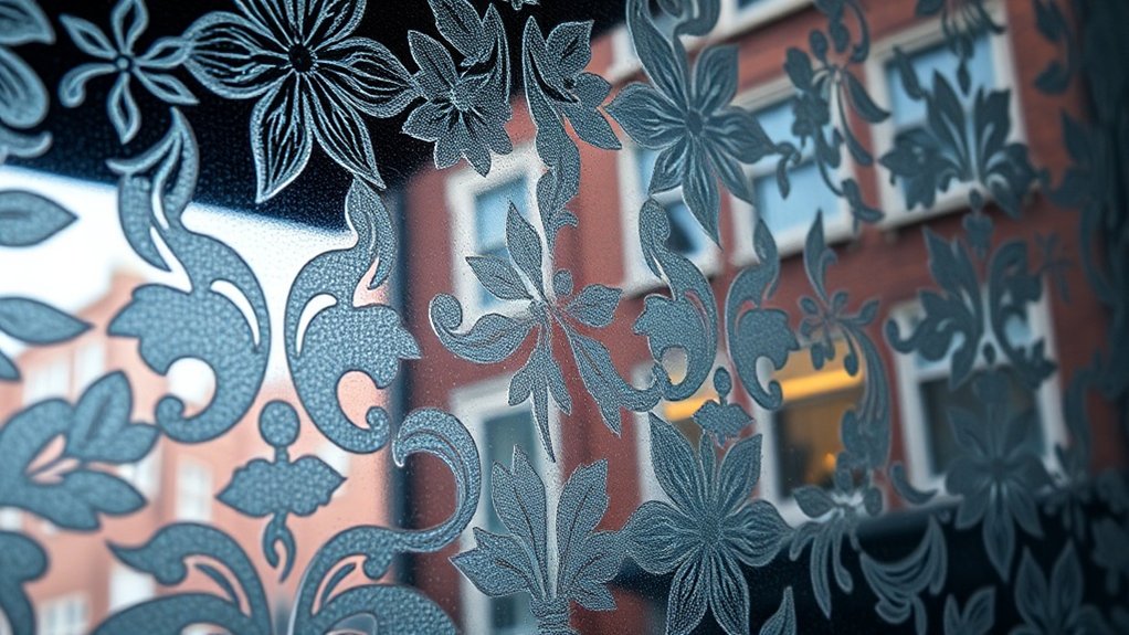 Patterned Decorative Glass Elephant & Castle