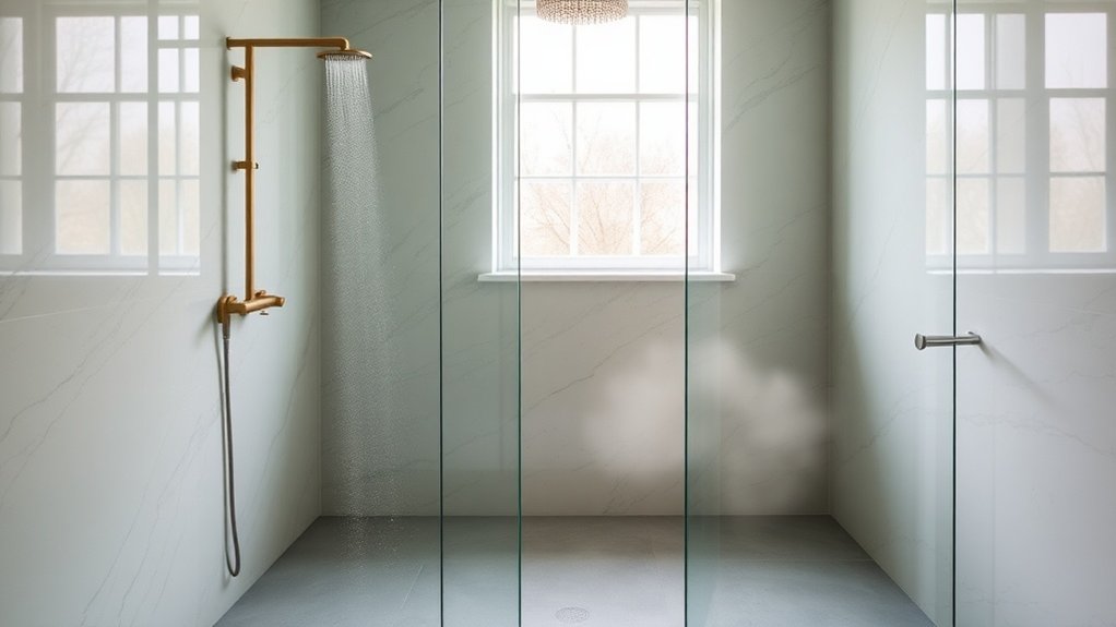 Wet Room Glass Panels Elephant & Castle